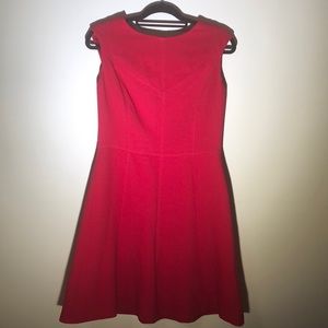 Chaps women’s size 8 a-line sleeveless red dress